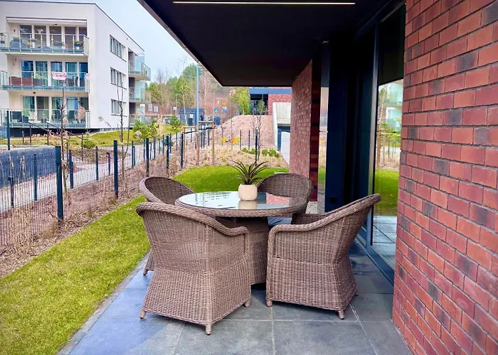 Apartament White Glove Deluxe Baltycka - Port Warminski